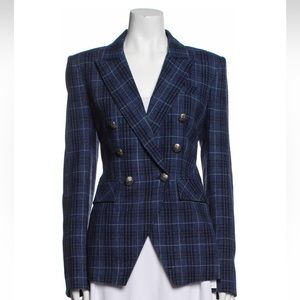 Veronica Beard plaid print blazer - size 10
